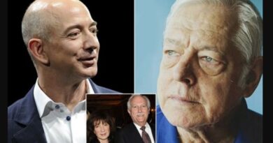Jeff bezos and his biological father and his mother and step-father
