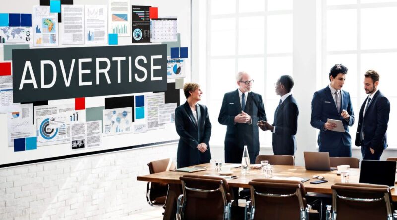 advertise communication digital marketing business concept